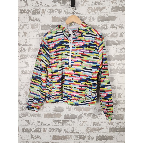 Looney Tunes‎ Members Only Tweety Bird Jacket Collaboration Size Large Colorful - Picture 8 of 16